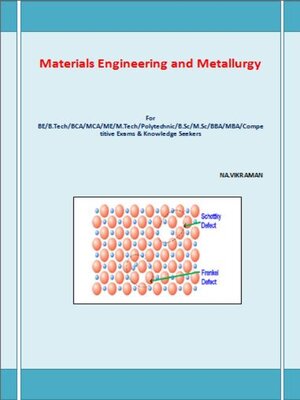 cover image of Materials Engineering and Metallurgy